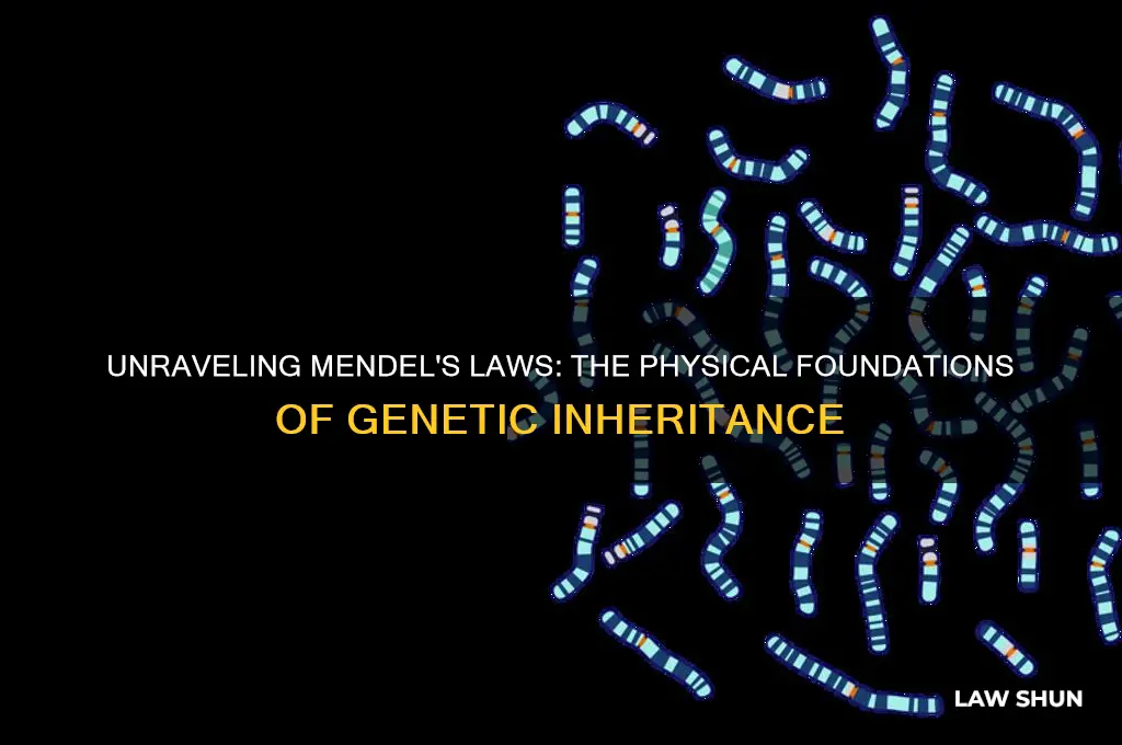 what is the physical basis of mendels laws of inheritance