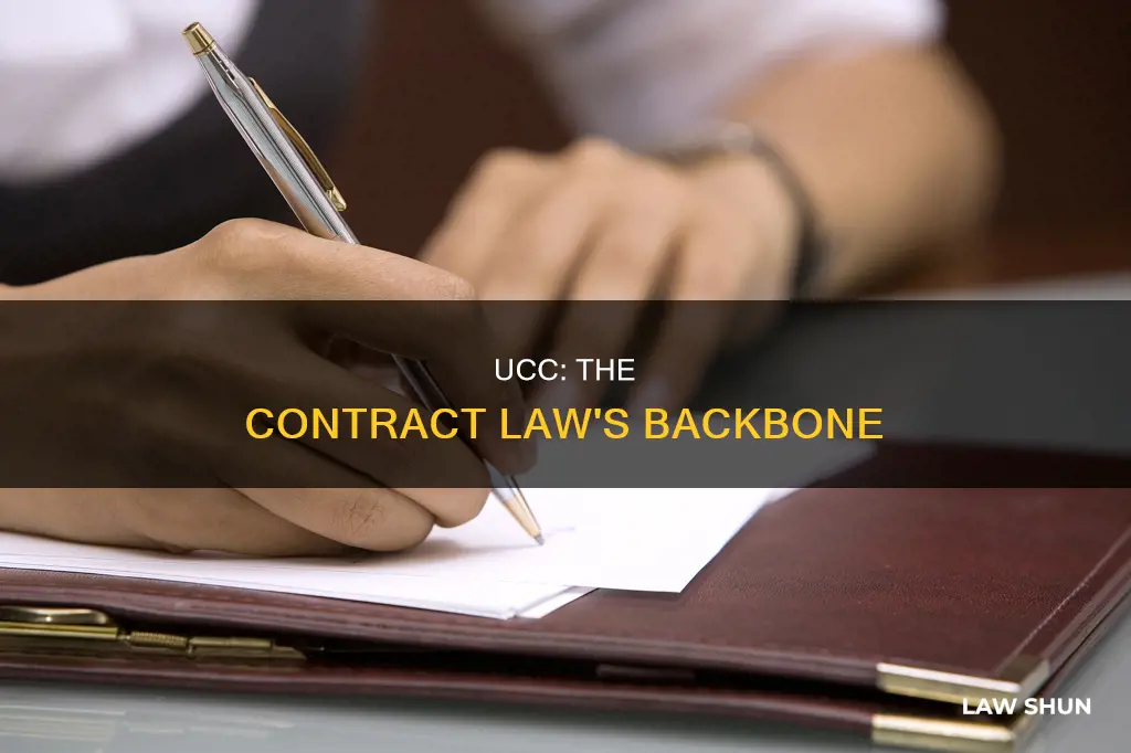 what is the place of the ucc in contract law