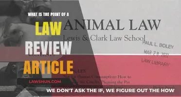 Why Write Law Review Articles? Purpose, Impact, and Academic Value