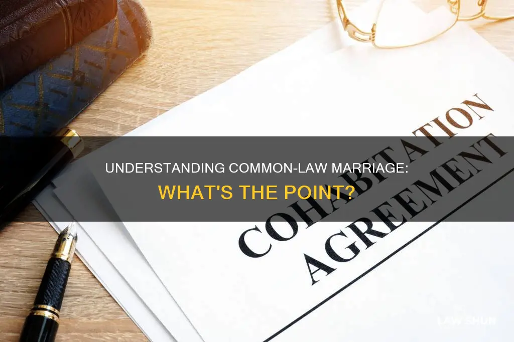 what is the point of common law marriage