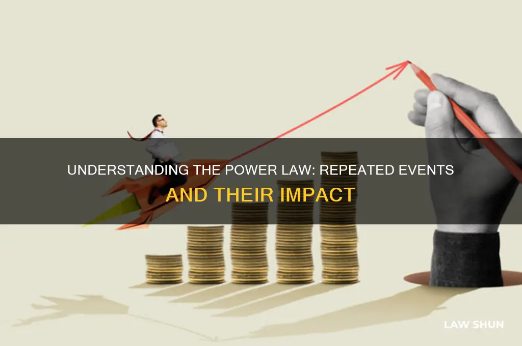 what is the power law of repeated events