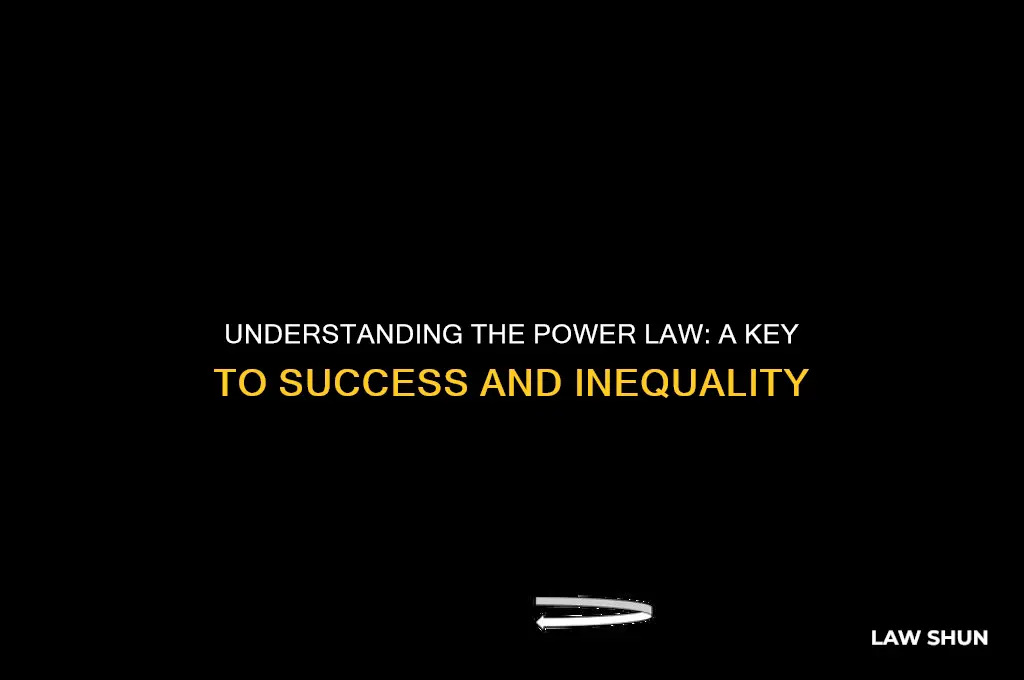 what is the power law