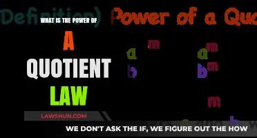 Understanding the Power of a Quotient Law: Simplifying Complex Expressions