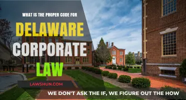 Understanding Delaware Corporate Law: Essential Code for Business Compliance