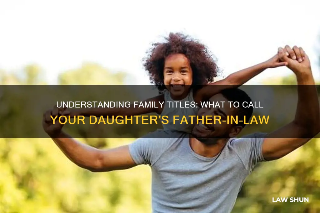 what is the proper term for my daughter