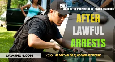 Understanding Searches Post-Arrest: Purpose and Legal Implications Explained