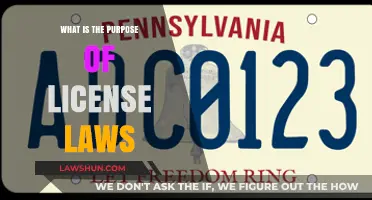 License Laws: Why Do We Need Them?