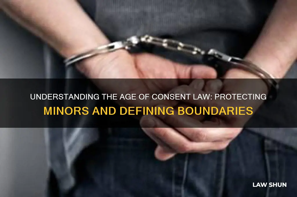 what is the purpose of the age of consent law