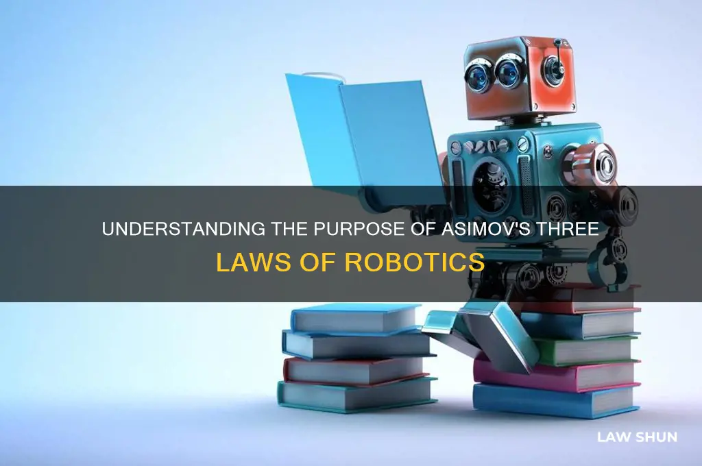 what is the purpose of the three laws of robotics
