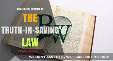 Understanding the Truth-in-Savings Law: Purpose and Consumer Protection