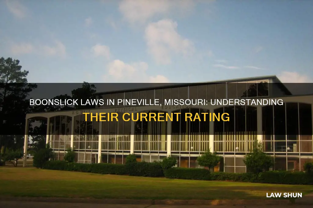 what is the rating on boonslick laws in pineville missouri