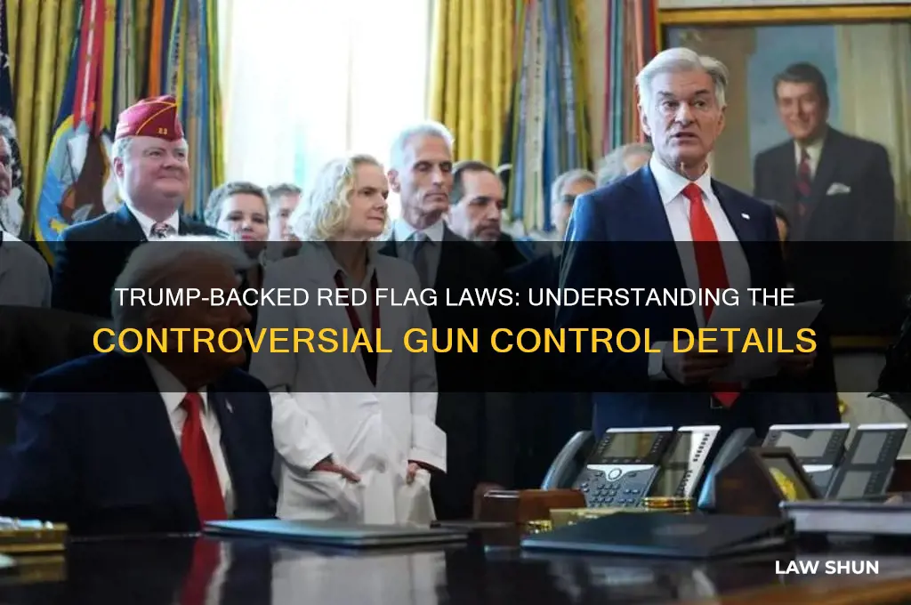 what is the red flag law details president trump endorsed