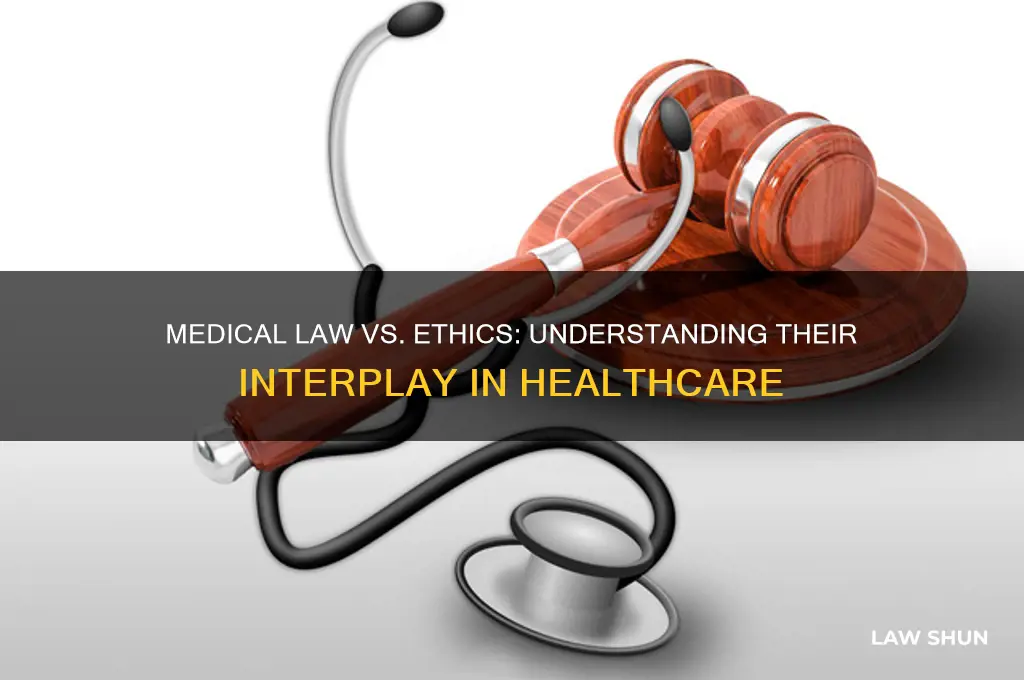 what is the relationship between medical law and medical ethics