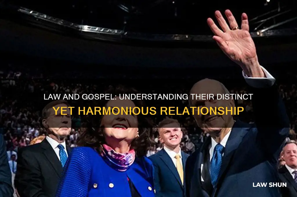 what is the relationship between the law and the gospel