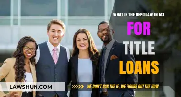 Understanding Mississippi's Repo Law for Title Loans: A Comprehensive Guide