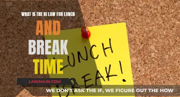 Rhode Island's Lunch and Break Time Laws Explained