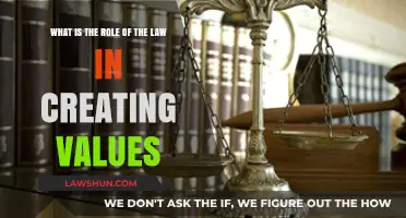 The Law's Role: Shaping Our Values