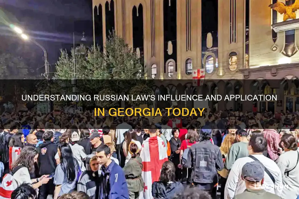what is the russian law in georgia
