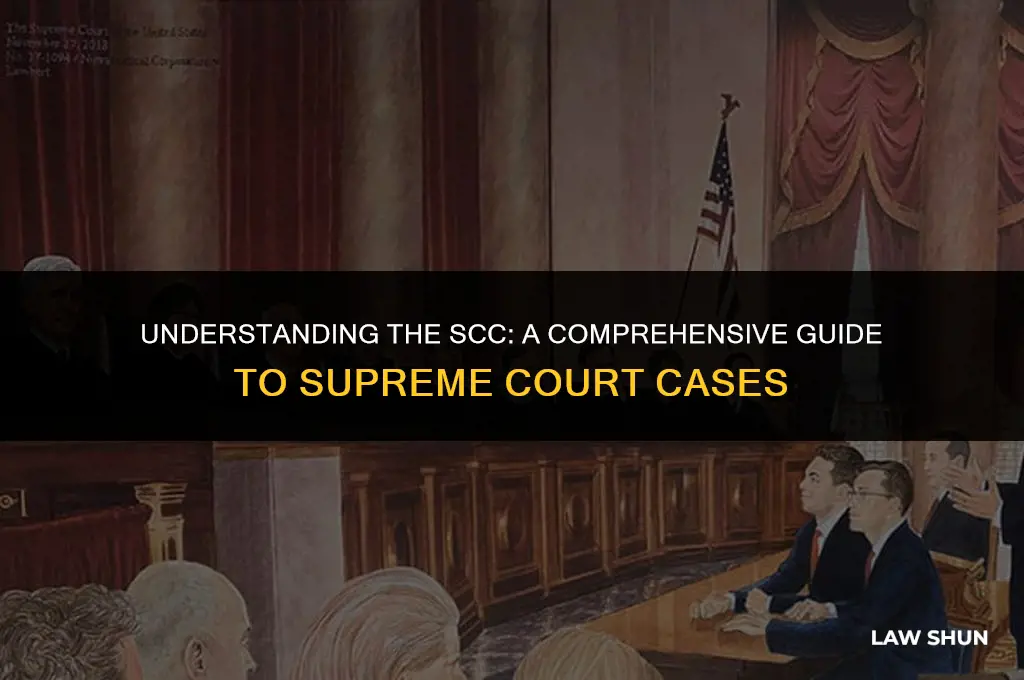 what is the scc in law