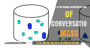 Understanding the Law of Conservation of Mass: A Scientific Definition