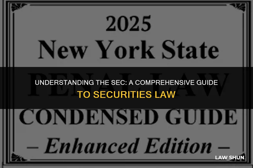 what is the sec in law