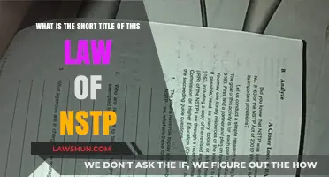 Understanding the Short Title of the NSTP Law: A Quick Guide