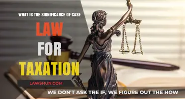 Case Law: Interpreting Taxation Laws
