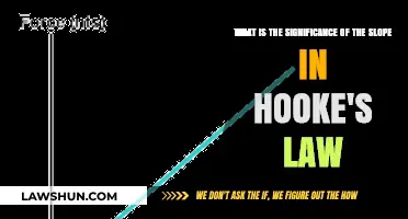 Understanding Slope's Role in Hooke's Law: Elasticity Explained