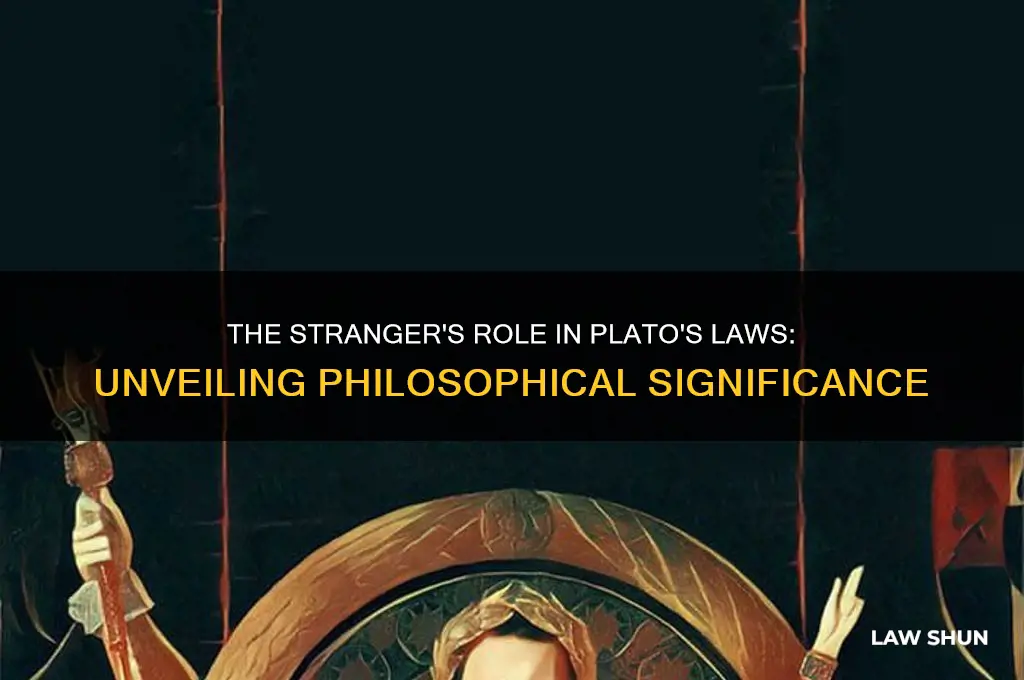 what is the signifigance of the stranger in plato