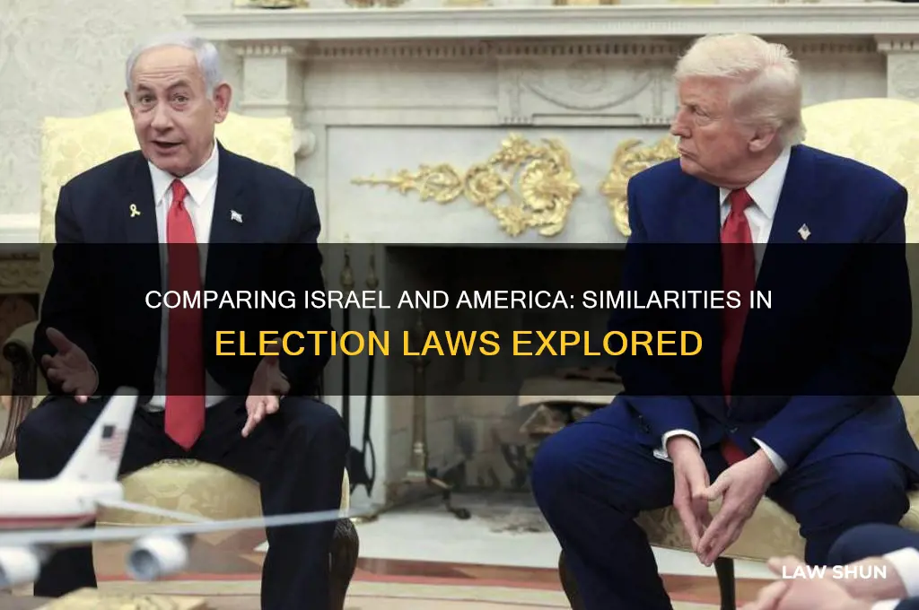 what is the similarity between israel and american election laws
