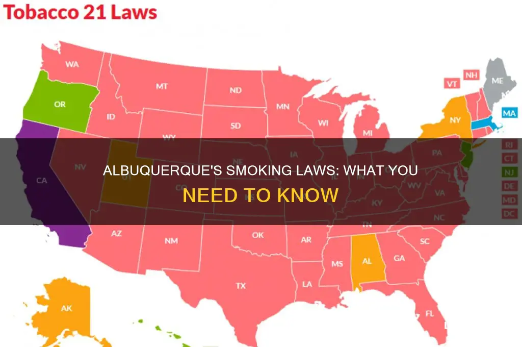 what is the smoking law in the city of albuquerque