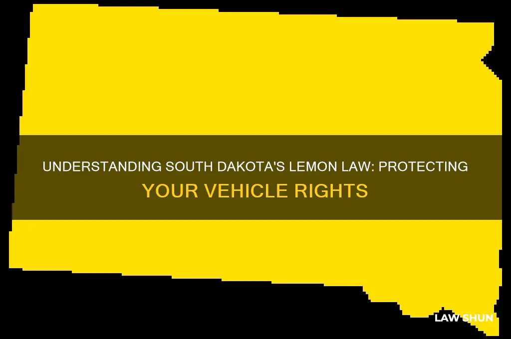 what is the south dakota lemon law