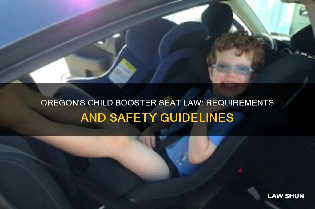 what is the specific oregon law for child booster seats