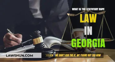 Understanding Georgia's Statutory Rape Law: Key Provisions and Penalties