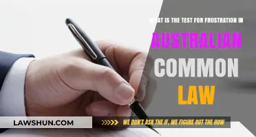 Frustration in Australian Common Law: The Test Explained