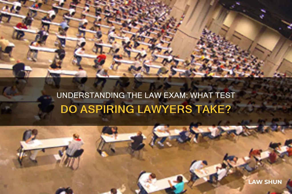 what is the test someone takes for the law exam