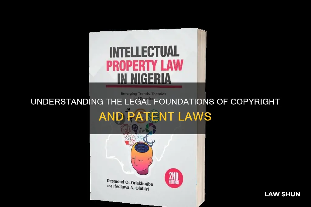 what is the theory behind copyright and patent laws