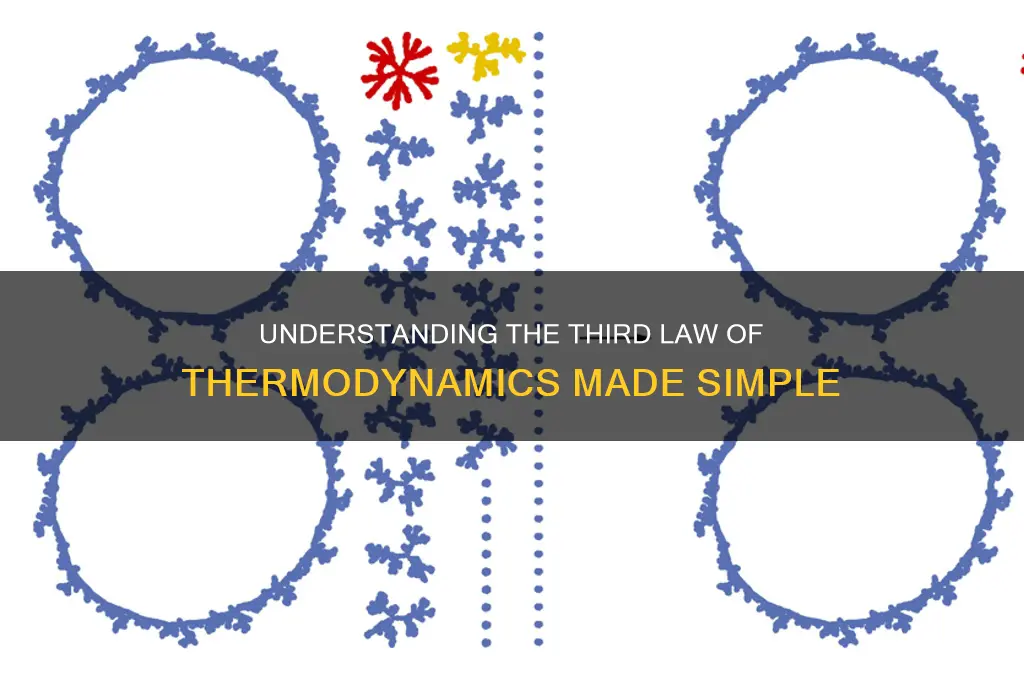 what is the therd law of thermodynamics in simple terms