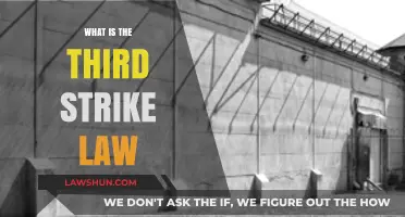 Understanding the Three Strikes Law: A Comprehensive Guide