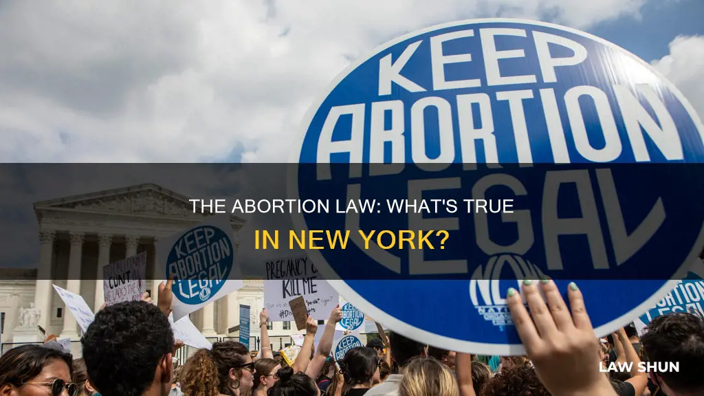 what is the truth about the ny abortion law