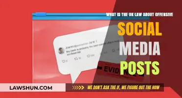 Social Media Posts: UK Law and Offense