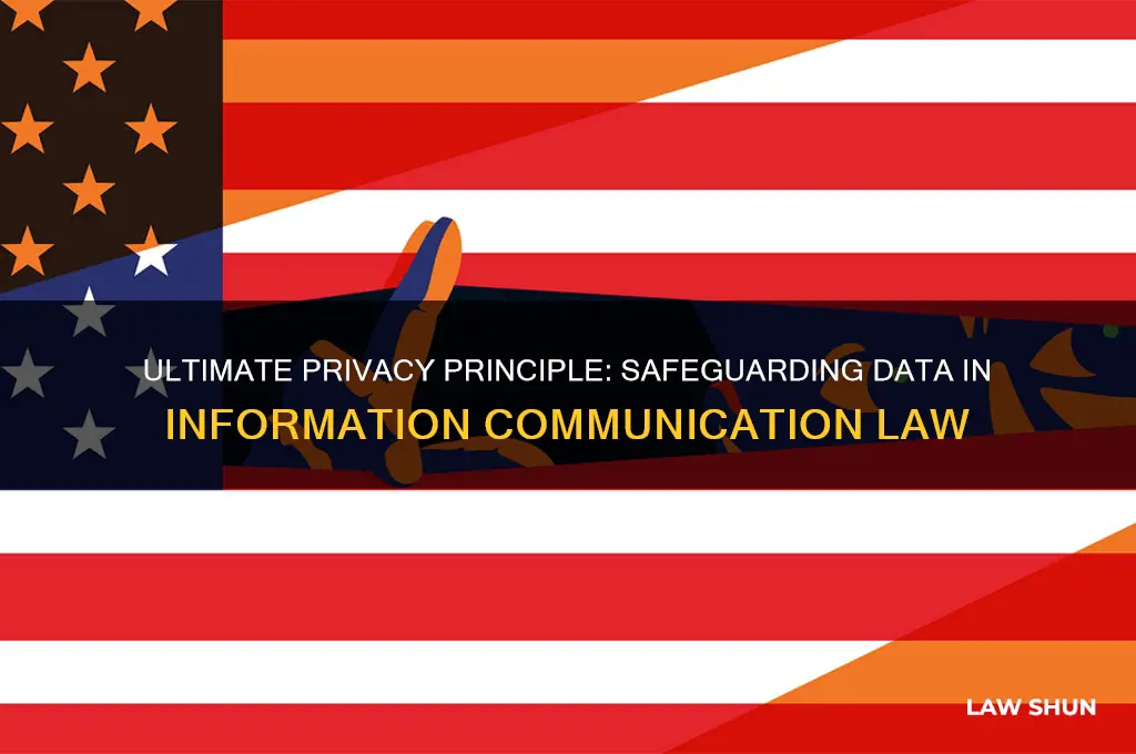 what is the ultimate privacy principle concerning information comm law