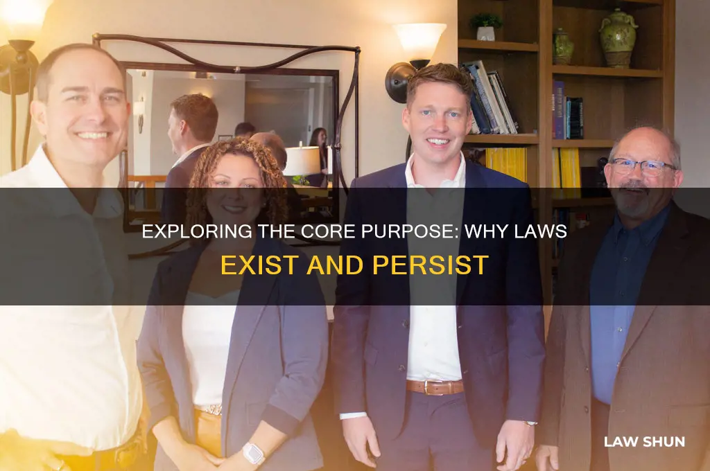 what is the underlying motivation for all forms of law