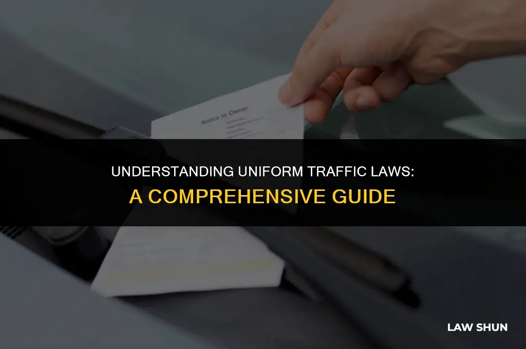 what is the uniform traffic law