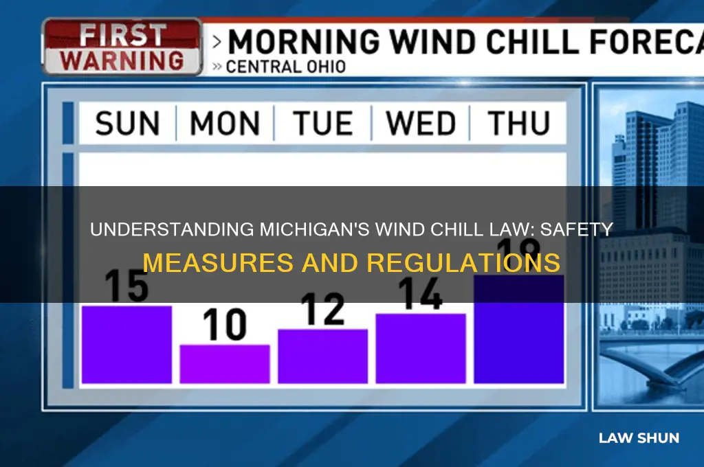 what is the wind chill law in michigan