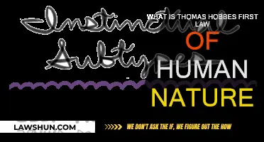 Hobbes' First Law: Human Nature's Foundation