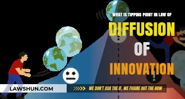 Understanding the Tipping Point in Diffusion of Innovation Law