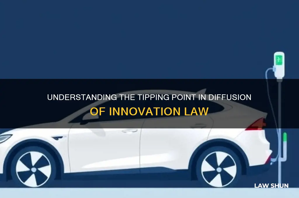 what is tipping point in law of diffusion of innovation