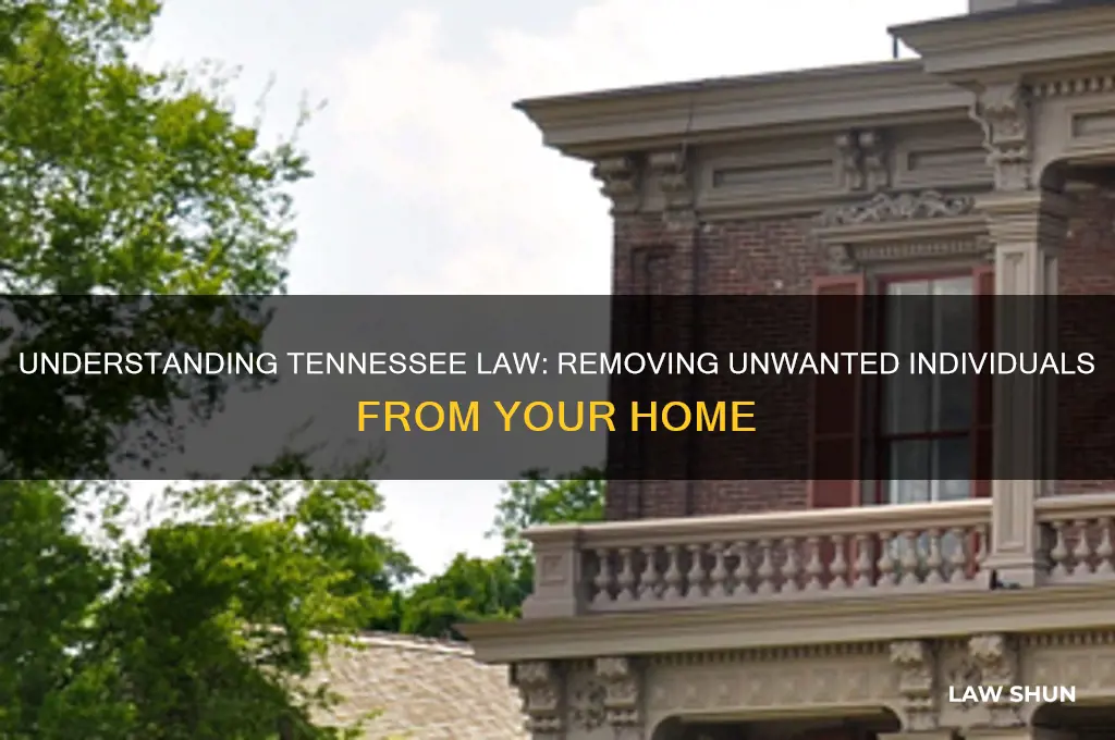 what is tn law on removing someone from your home