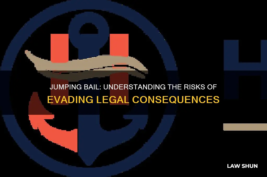 what is to jump bail or escape from the law